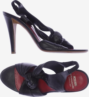MOSCHINO Sandals & High-Heeled Sandals in 39 in Black: front