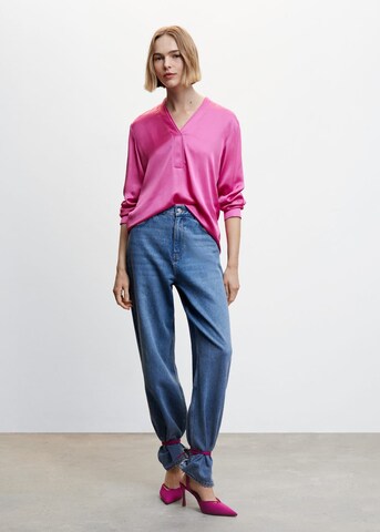 MANGO Blouse in Roze