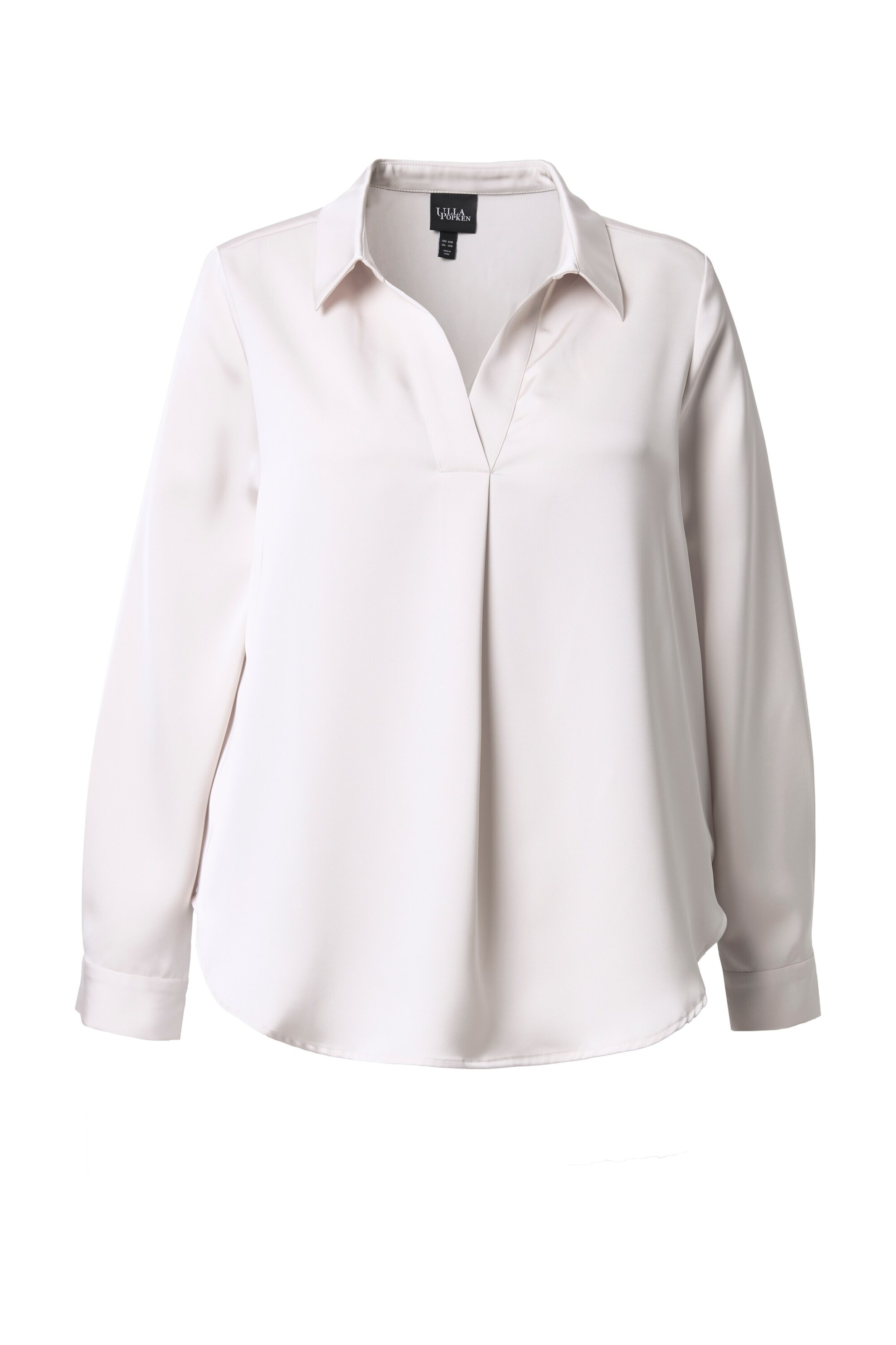 Ulla Popken Bluse in Weiß: Vorderseite