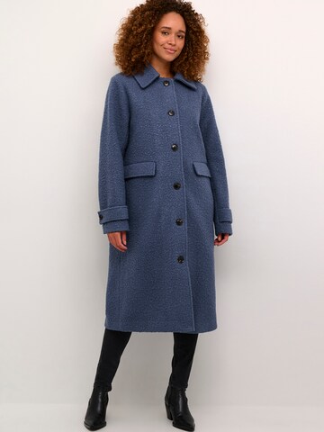 Kaffe Mantel 'Annelise' in Blau