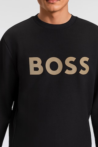 BOSS Sweatshirt in Schwarz