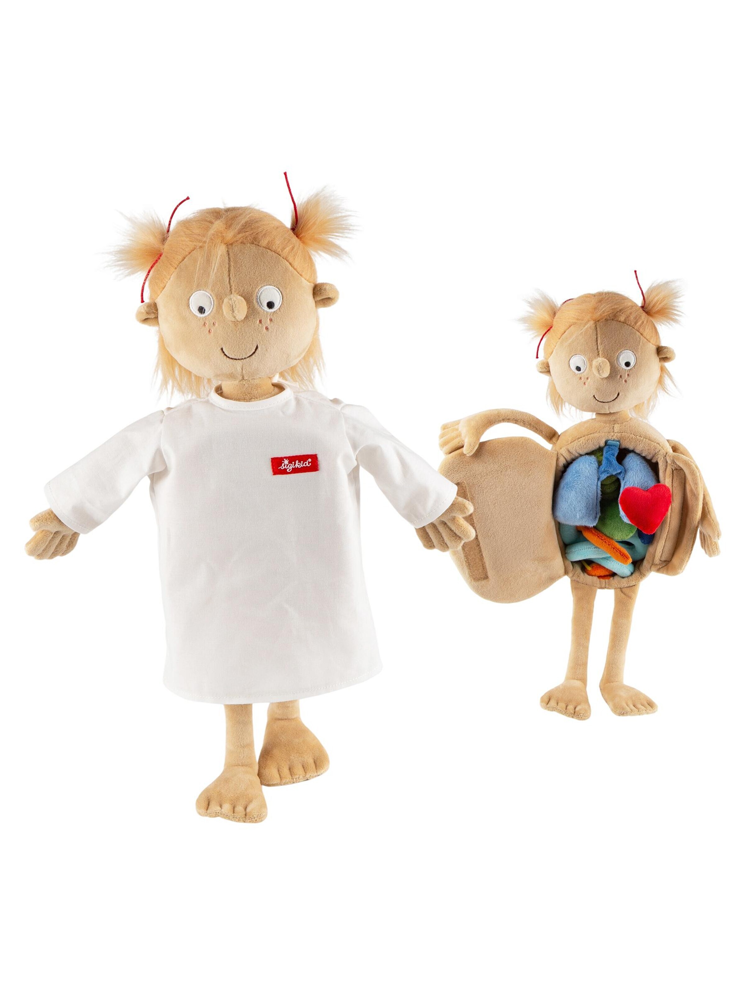 SIGIKID Kuscheltiere 'Lernpuppe Rosi Die kleine Patientin'‌‌‌‌‌‌‌ in Mischfarben: Vorderseite
