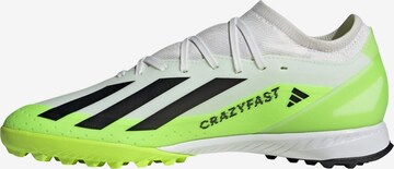 Chaussure de foot 'Crazyfast' ADIDAS PERFORMANCE en blanc : devant