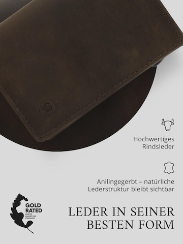 Akaroa Wallet 'Slim Wallet Pelle II' in Brown