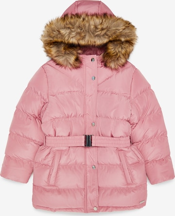 Threadgirls Winter jacket 'Joni' in Pink: front
