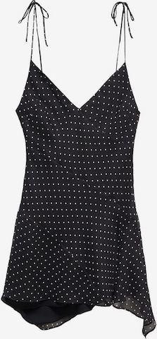 Robe d’été MANGO en noir : devant