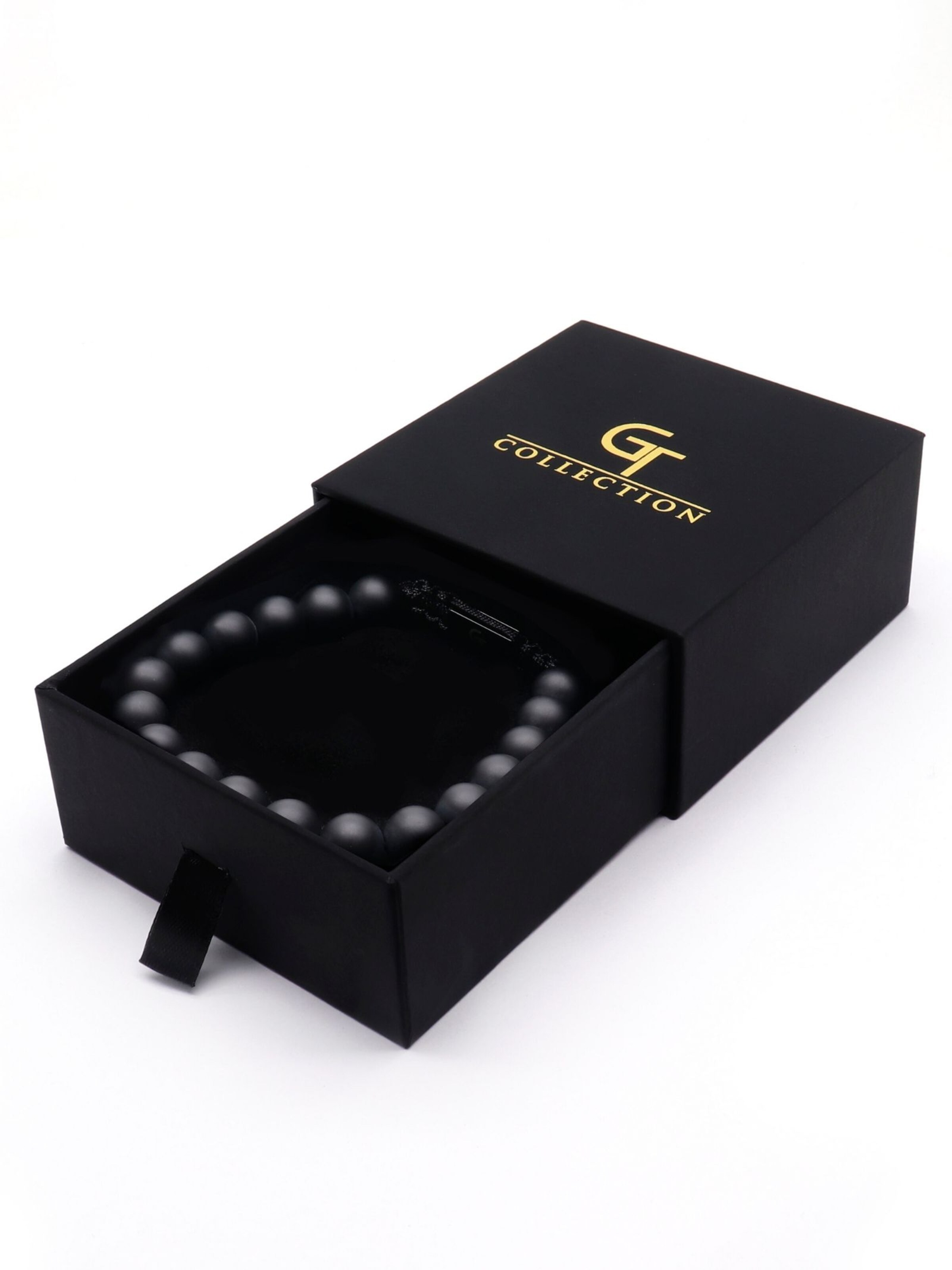 GT Collection Armband 'Single-Bead' in Schwarz