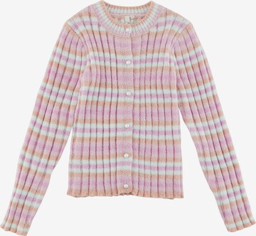 Little Pieces Strickjacke 'Fie' in Pink: front