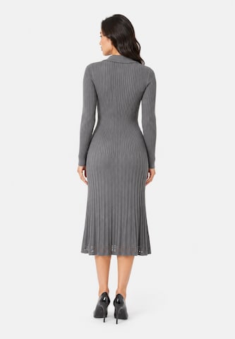 Elara Knit dress in Grey