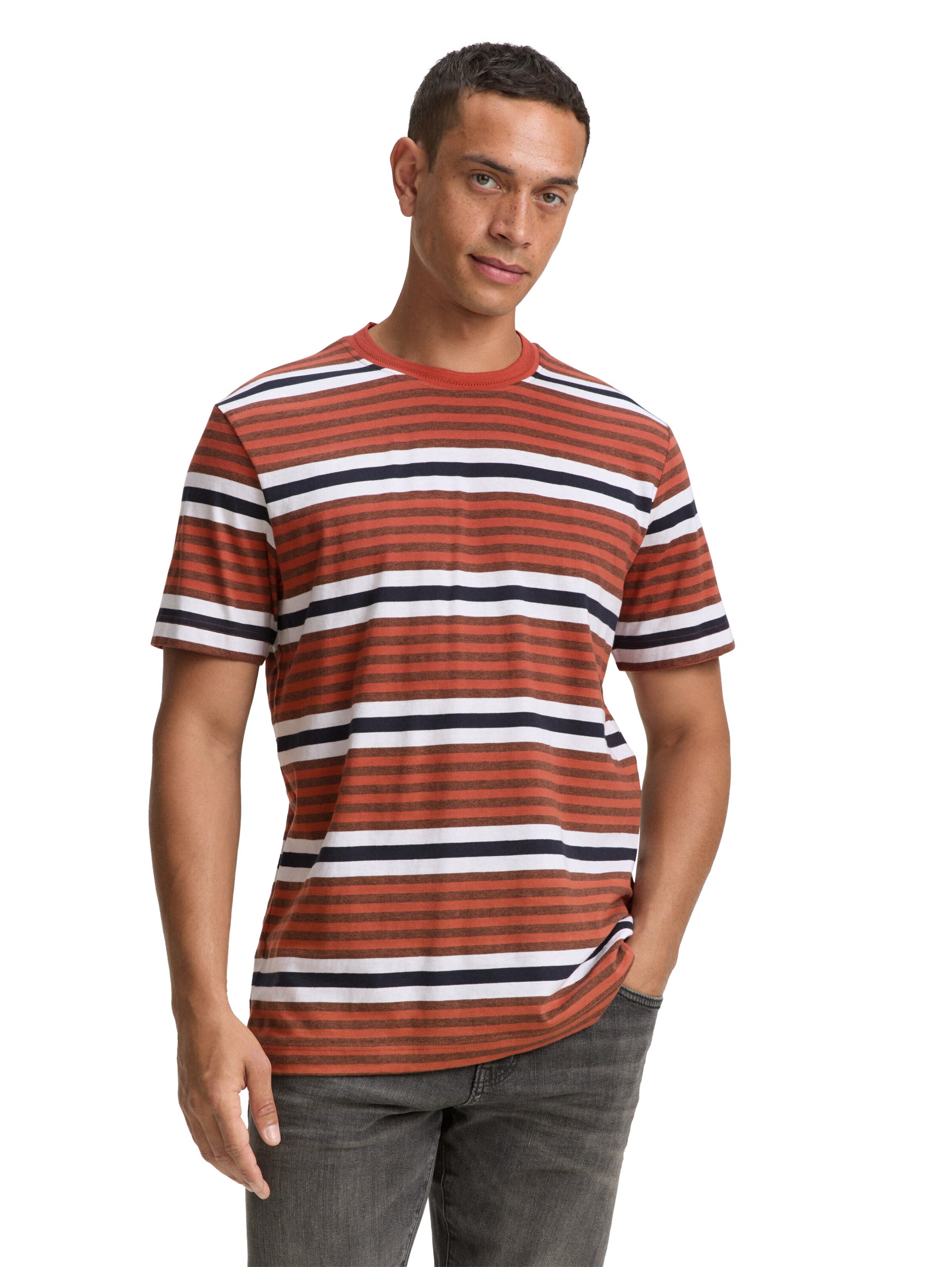 TOM TAILOR Shirt in Mixed colors: front