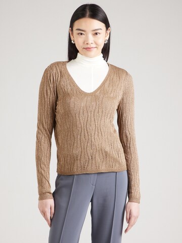 Pull-over ONLY en marron : devant