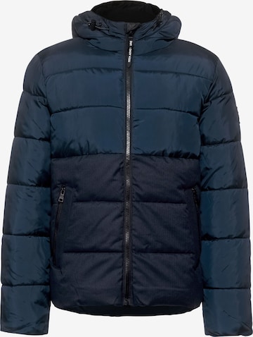 Street One MEN Winter Jacket in Blue: front