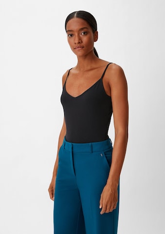 COMMA Top in Black: front