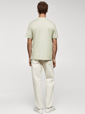 MANGO MAN Shirt 'BELLOW' in Groen