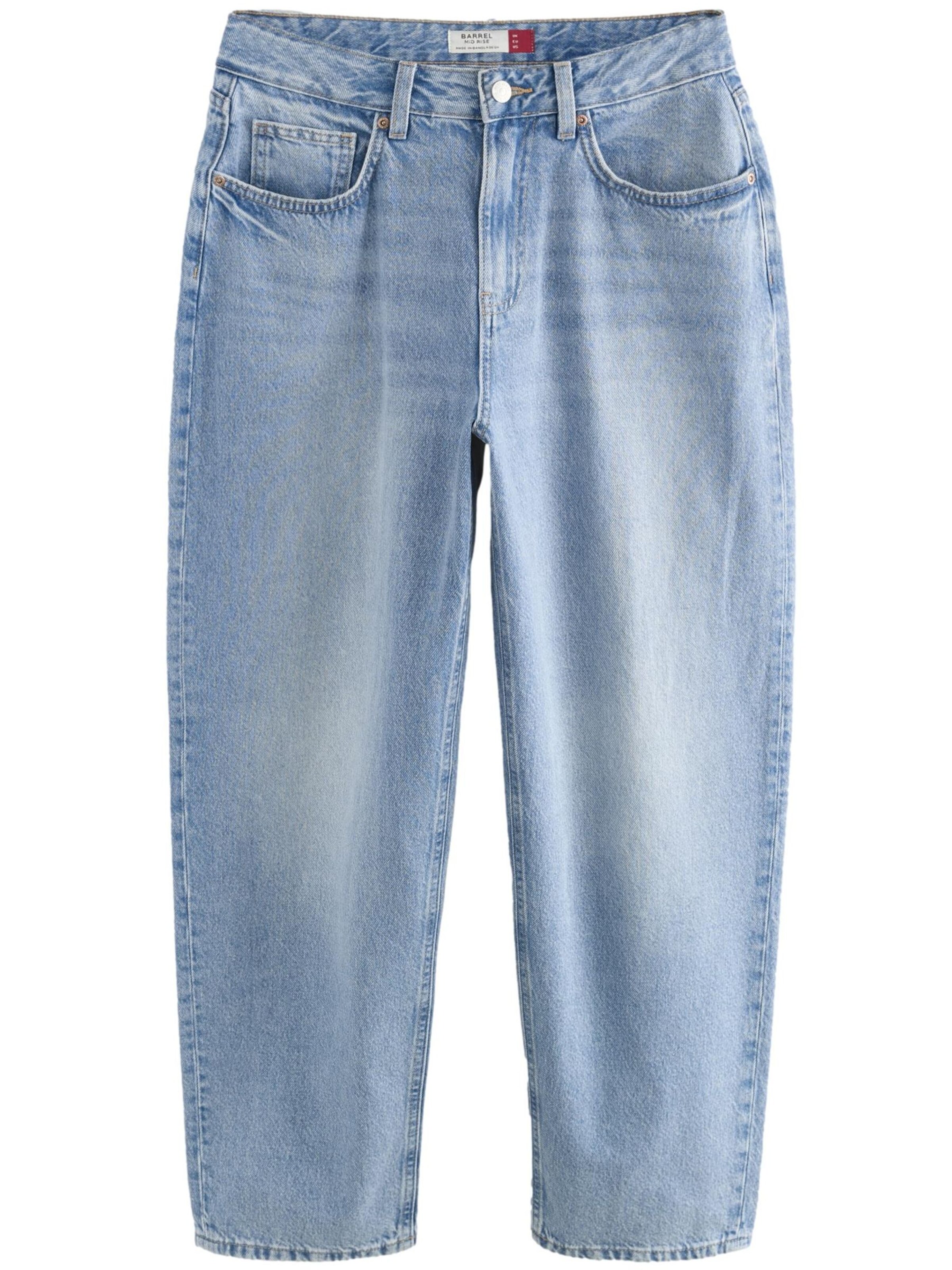 Regular Jeans de la Next pe albastru: față