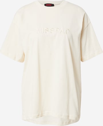 Misspap Shirt in Beige: front