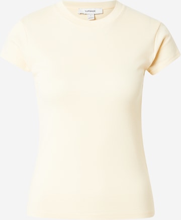 TOPSHOP Shirt 'EVERYDAY' in Yellow: front