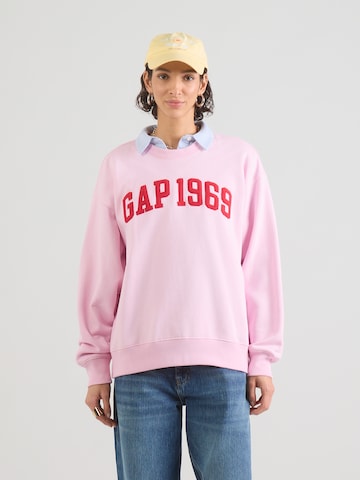 GAP Суичър 'LOVE' в розово: отпред