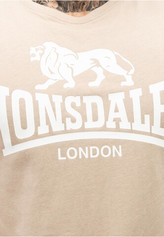 LONSDALE Shirt in Beige