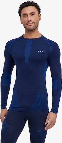 FALKE Base Layer in Blue: front