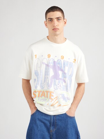 T-Shirt HOLLISTER en blanc : devant