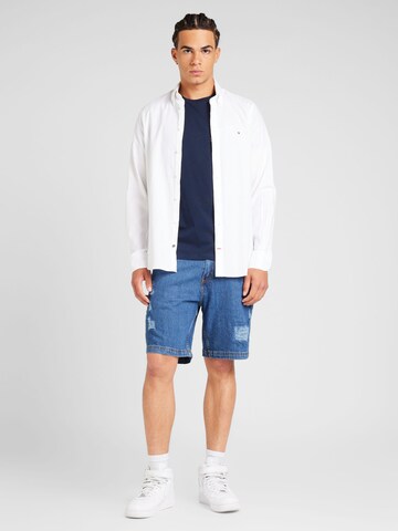 TOMMY HILFIGER Slim fit Button Up Shirt in White