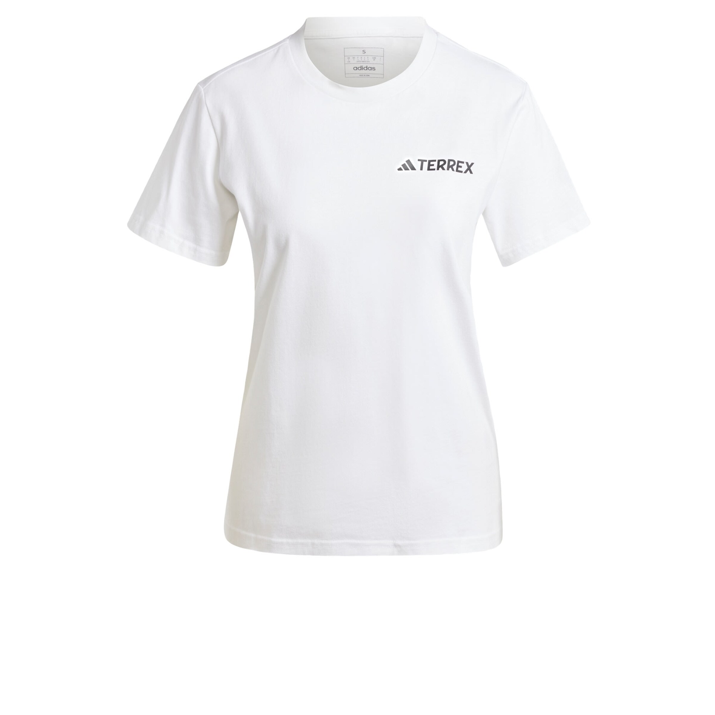 ADIDAS TERREX - Camiseta funcional en blanco: frente
