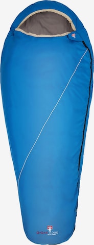 Grüezi Bag Sleeping Bag in Blue: front