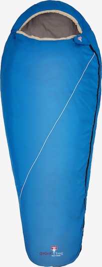 Grüezi Bag Schlafsack in azur / feuerrot / weiß, Produktansicht