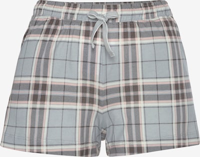 s.Oliver Pyjamahose in rauchblau / hellpink / schwarz / weiß, Produktansicht