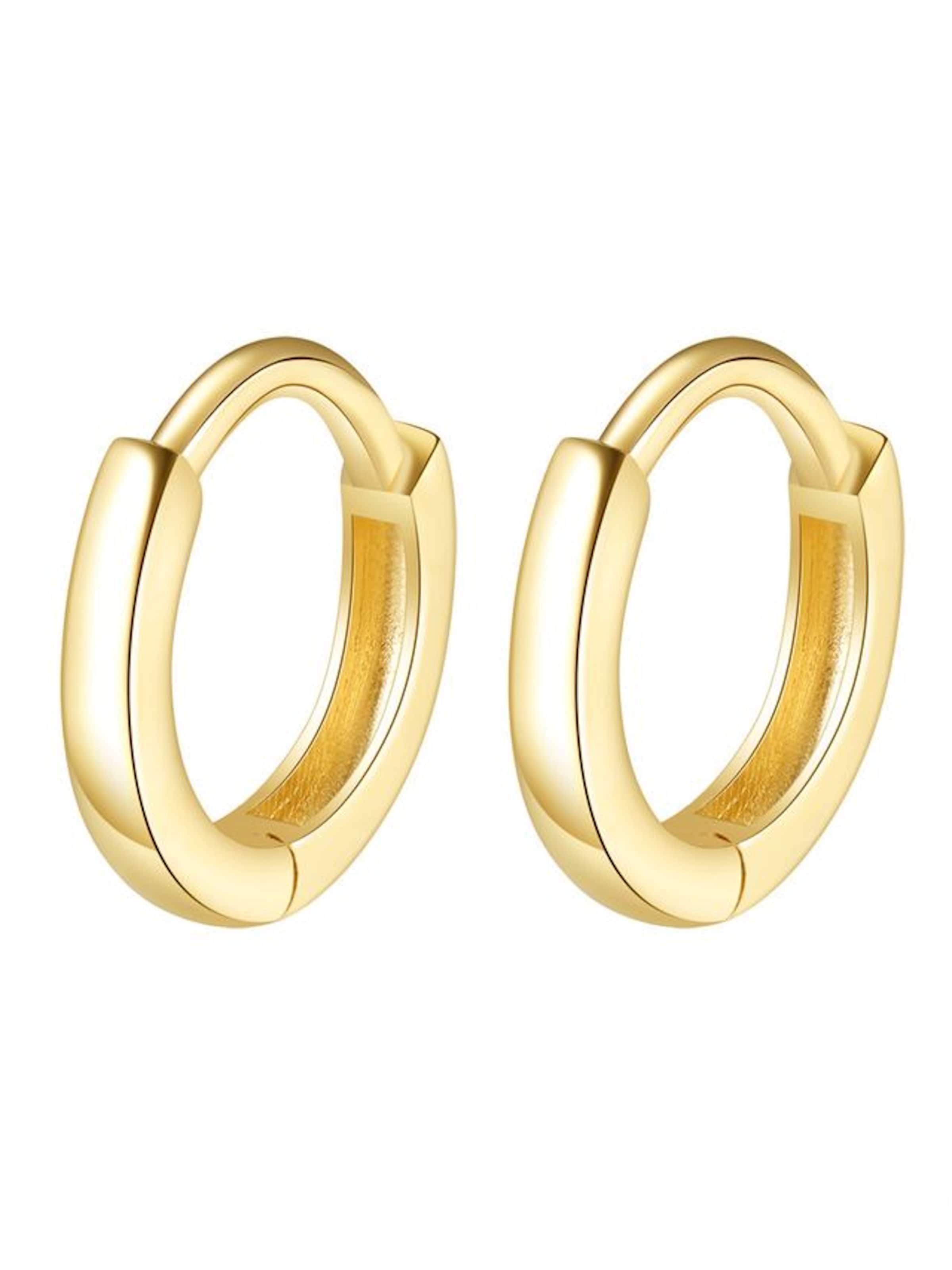 Dear Me - Pendientes 'Eternal' en oro: frente