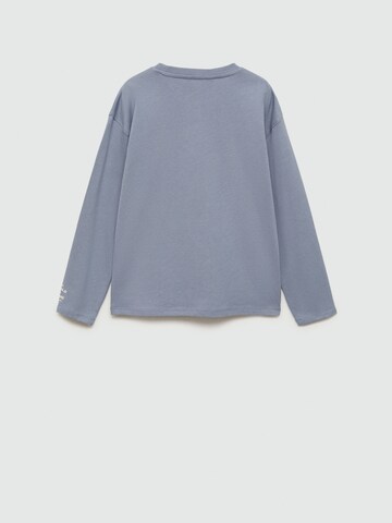 MANGO KIDS Shirt 'STEP' in Blauw