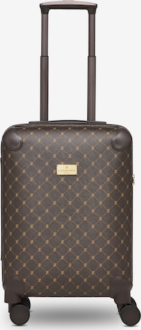 Trolley di Lazarotti in marrone: frontale