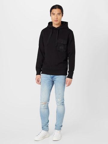 Calvin Klein Jeans Sweatshirt in Schwarz