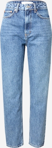 TOPSHOP Tapered Jeans in Blau: Vorderseite
