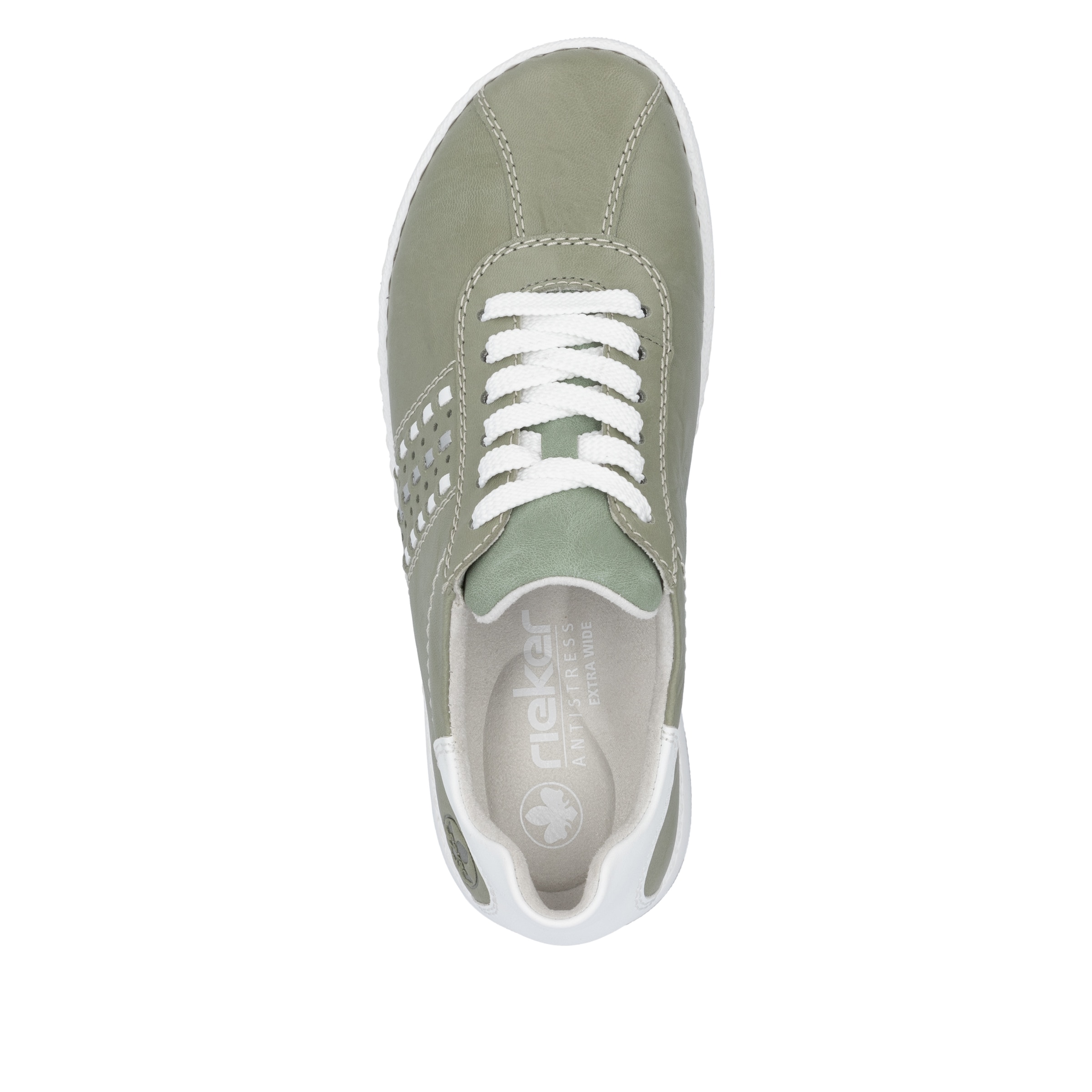 Sneaker bassa di Rieker in verde