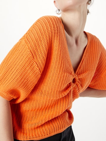 Lindex Sweater in Orange