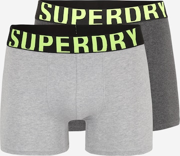 Superdry Boxeralsók - szürke: elől