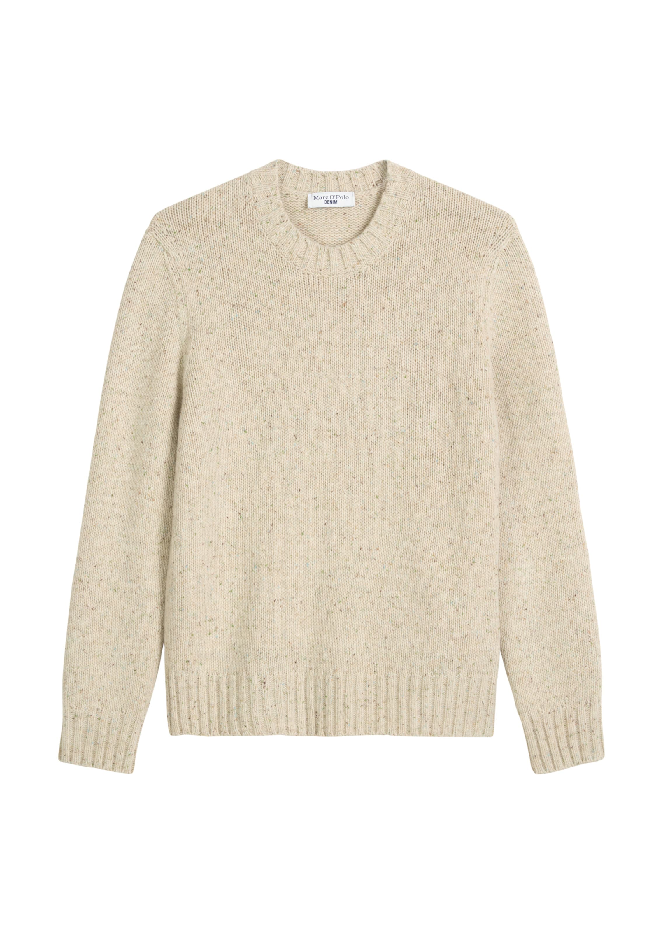 Marc O'Polo DENIM Pullover in Beige: Vorderseite
