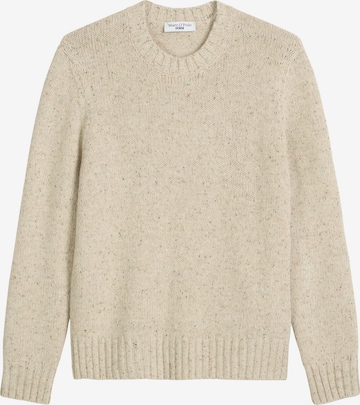 Pull-over Marc O'Polo DENIM en beige : devant