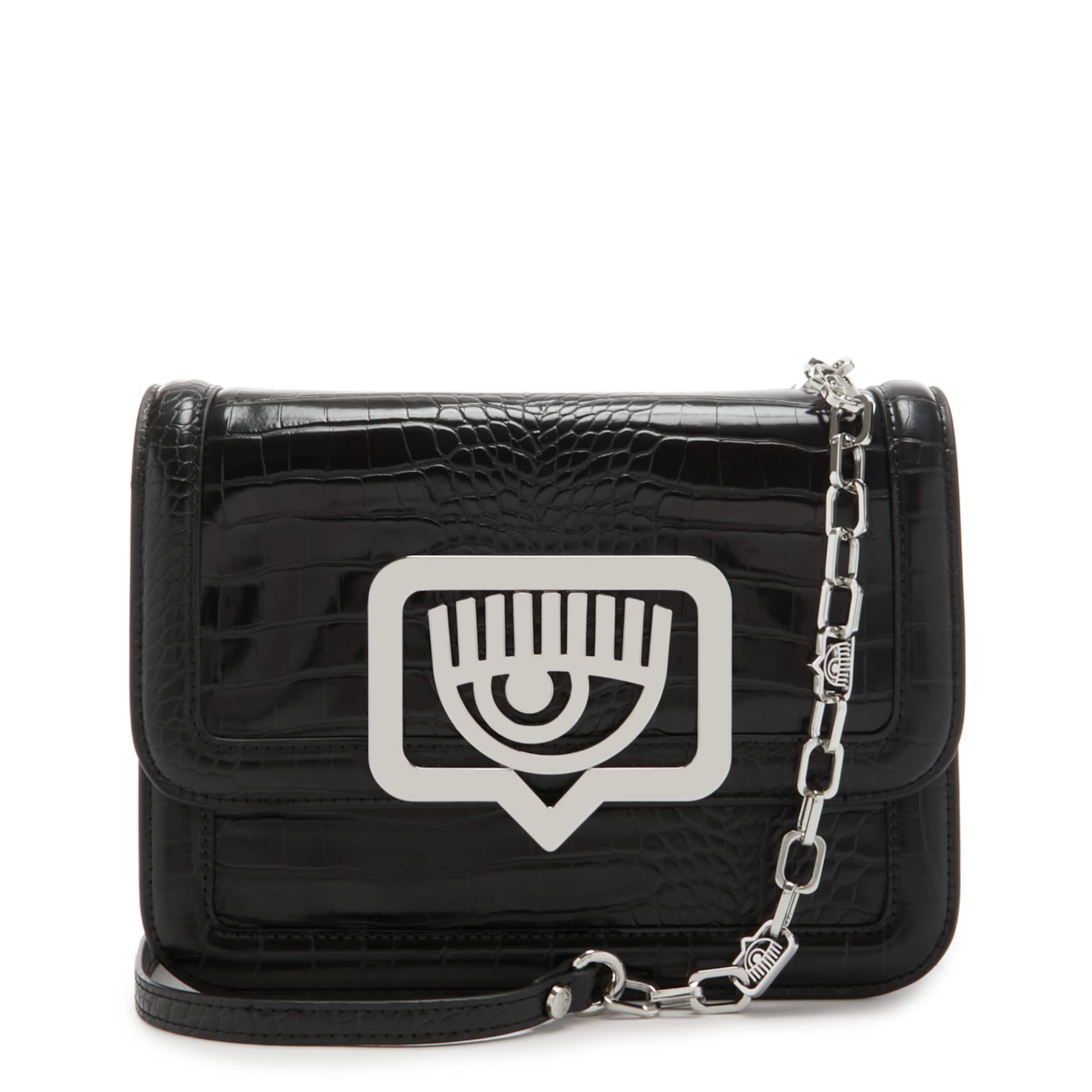 Chiara Ferragni Crossbody bag in Black: front