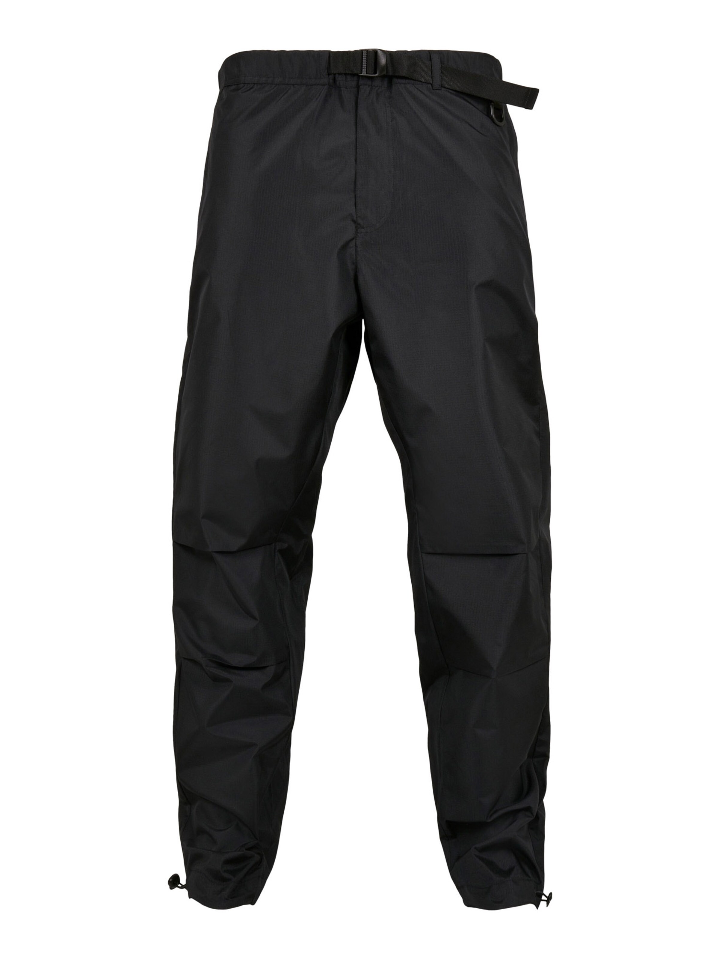 Urban Classics Tapered Hose 'Mountain' in Schwarz: Vorderseite