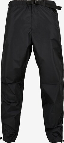 Urban Classics - Tapered Calças 'Mountain' em preto: frente