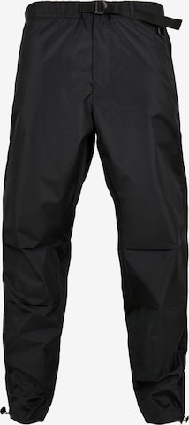 Urban Classics Tapered Pants 'Mountain' in Black: front