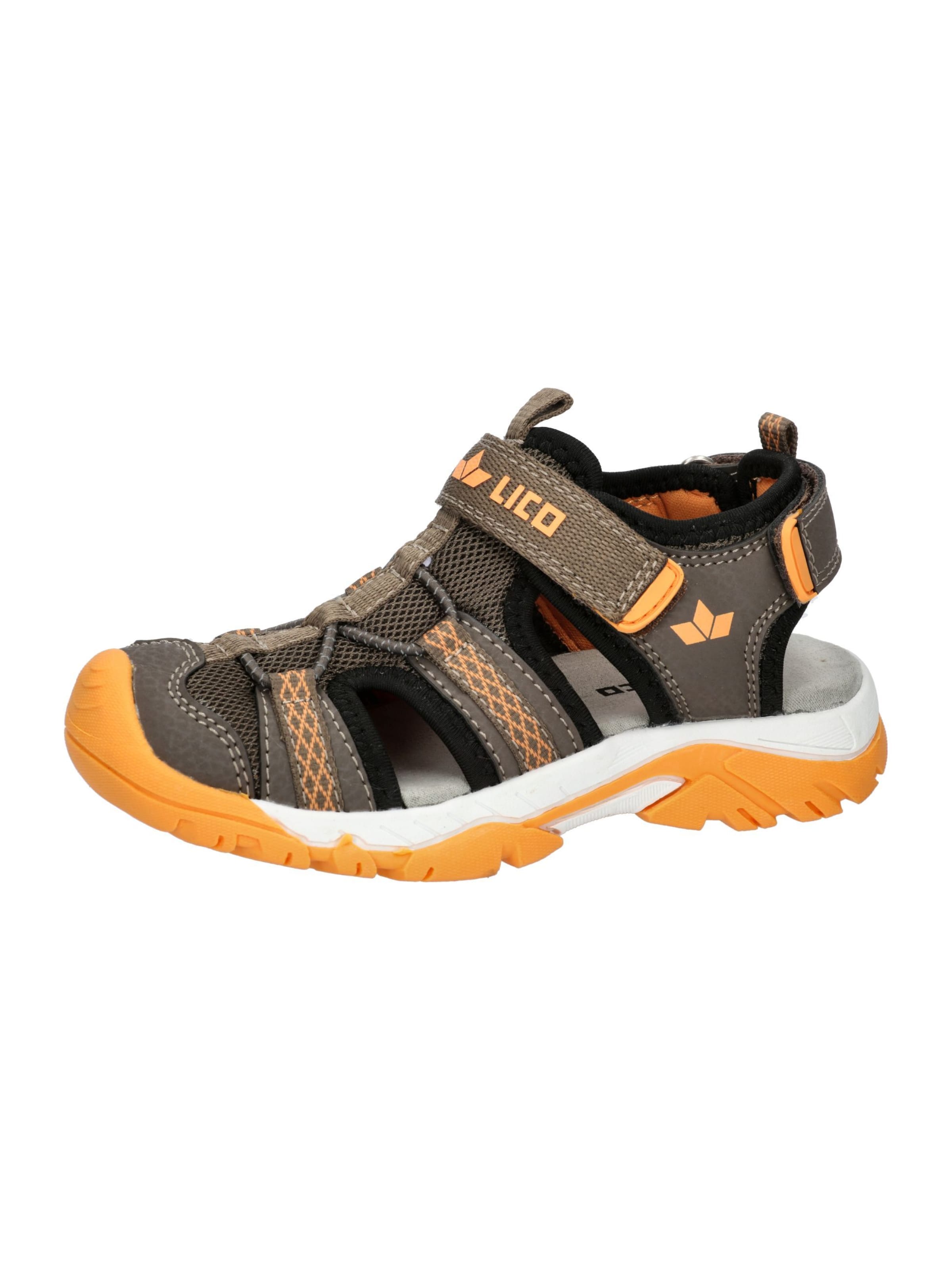 LICO Sandals & Slippers 'Alcoy' in Brown: front
