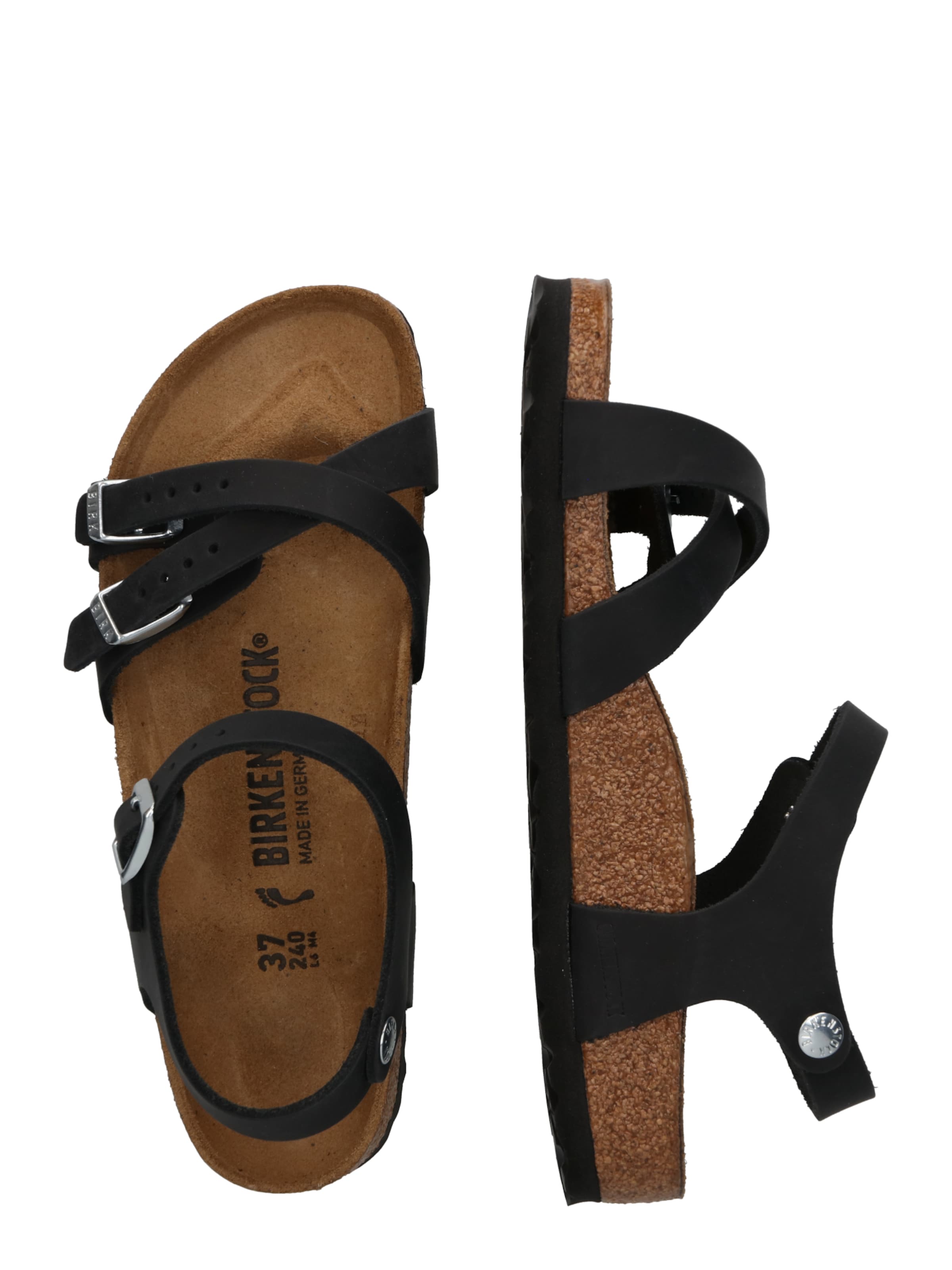BIRKENSTOCK Sandaal 'Kumba' in Zwart