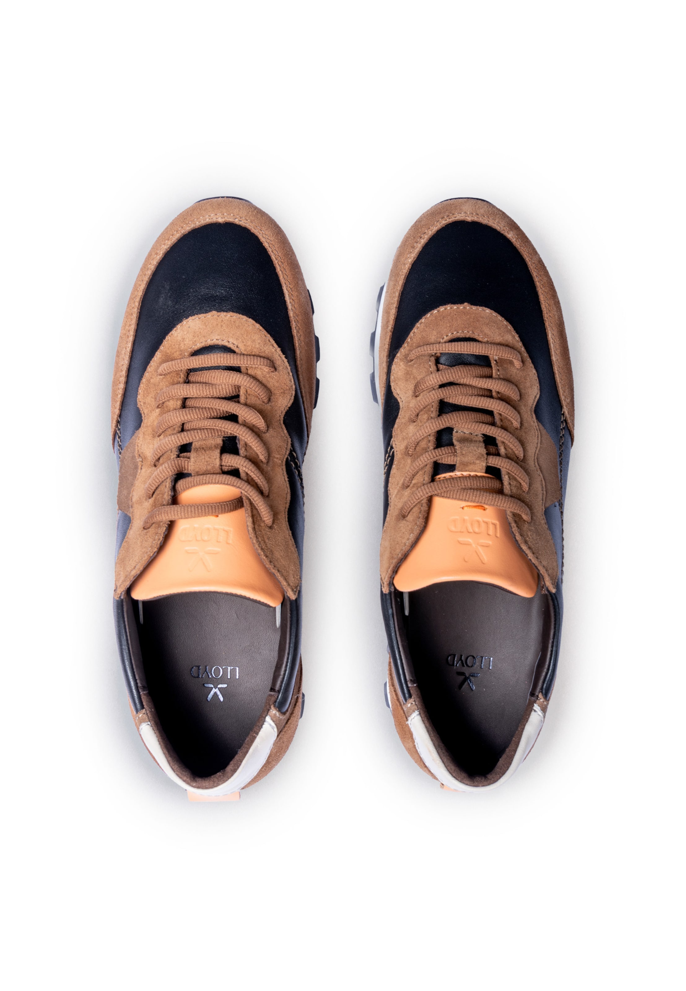 Sneaker alta di LLOYD in giallo