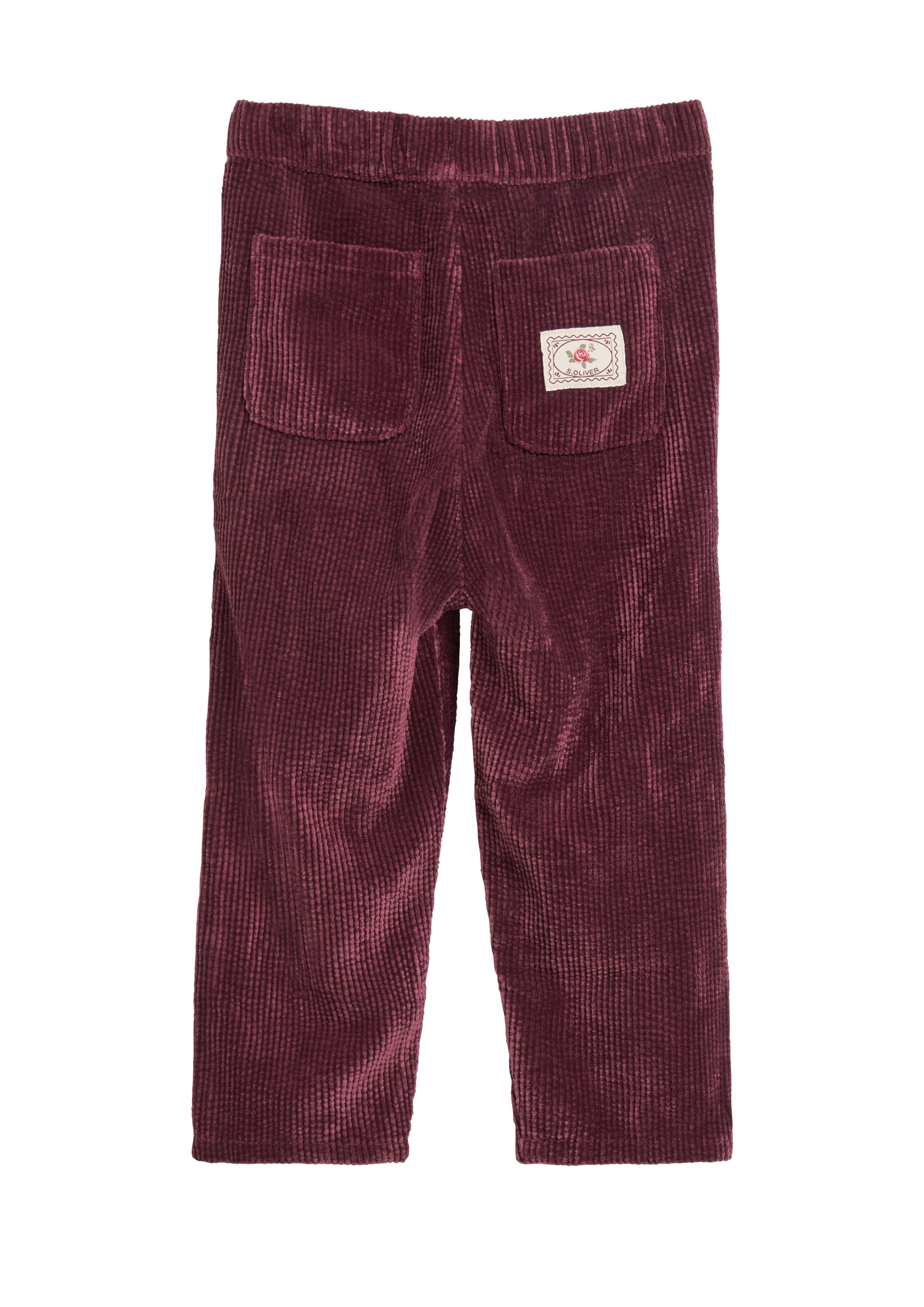 s.Oliver Tapered Broek 'Toni' in Rood