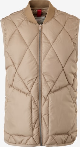 s.Oliver Vest in Beige: front