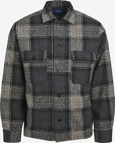 JACK & JONES Välikausitakki 'JORRoxbury' koossa L värissä beige / antrasiitti / meleerattu harmaa, Tuotenäkymä